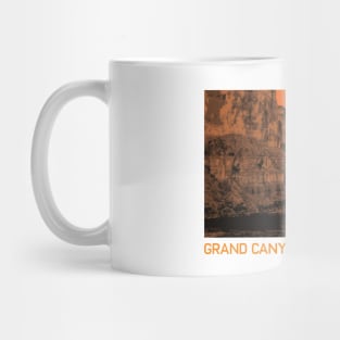 Vintage Grand Canyon National Park Retro Colorado River 80s Mug